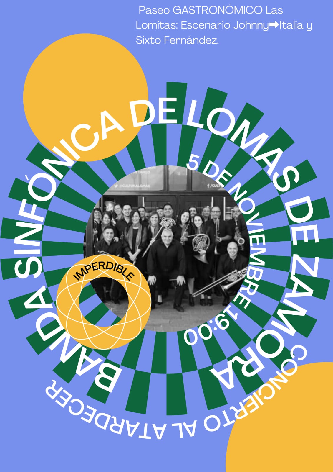 Banda Lomas en Lomas Fest