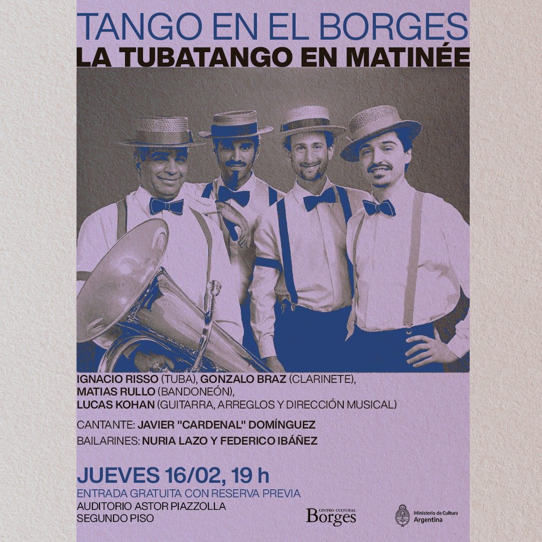 La Tubatango en el CC Borges