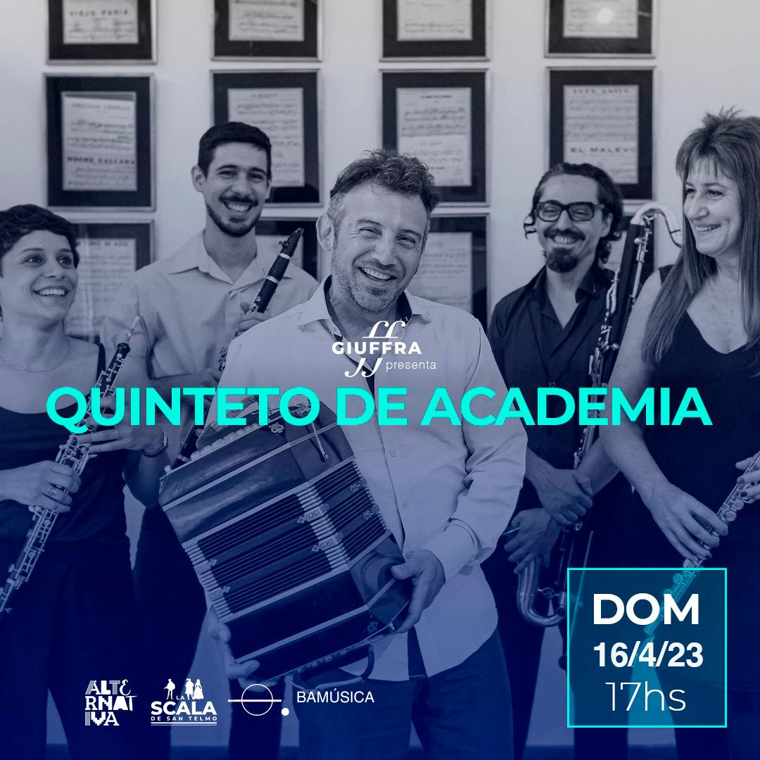 Quinteto de Academia en Giuffra