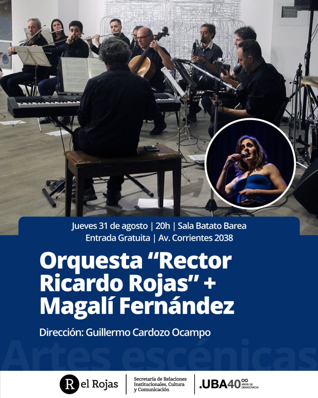 Orquesta UBA y Magalí Fernández