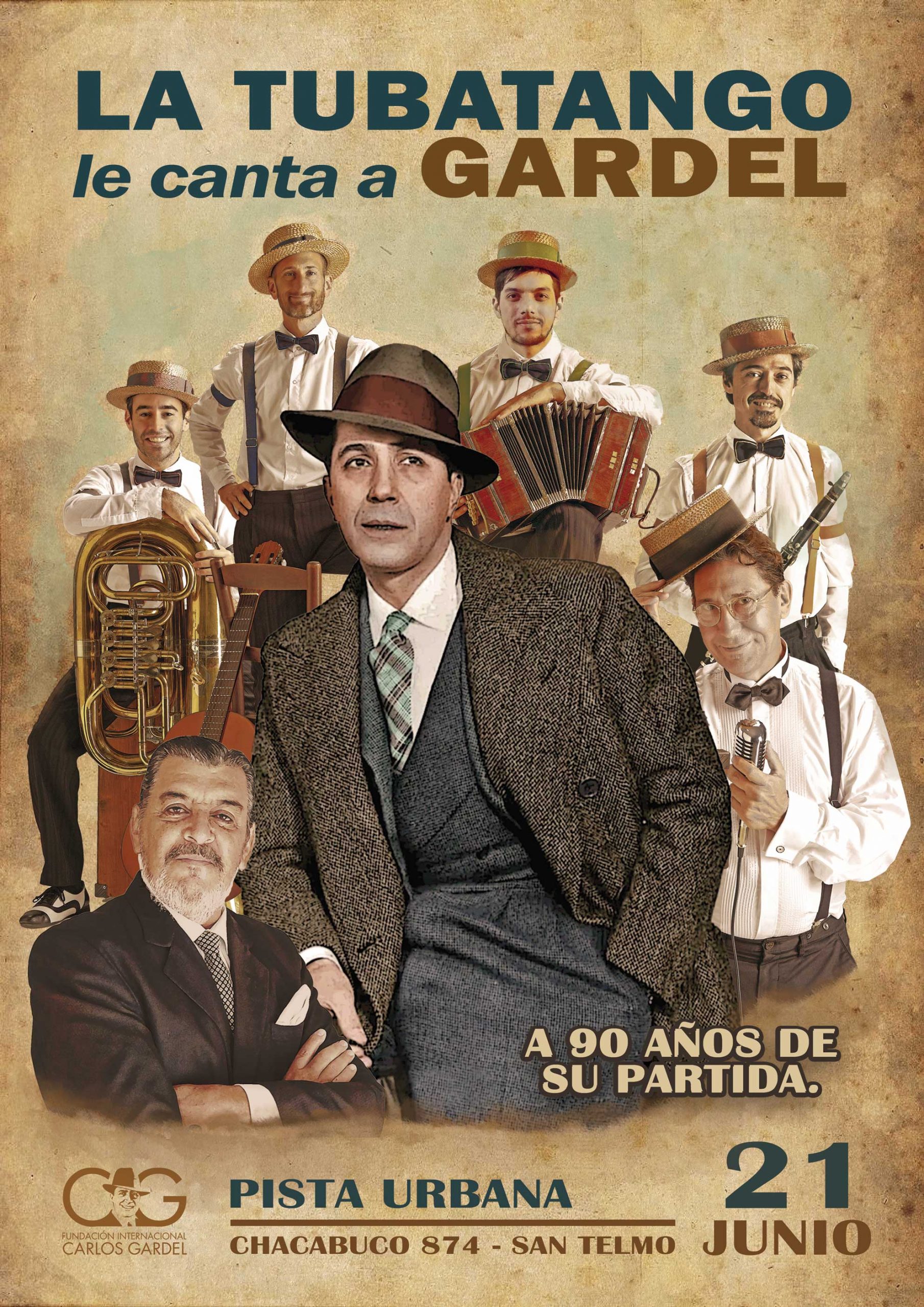 La Tubatango le canta a Gardel - Pista Urbana