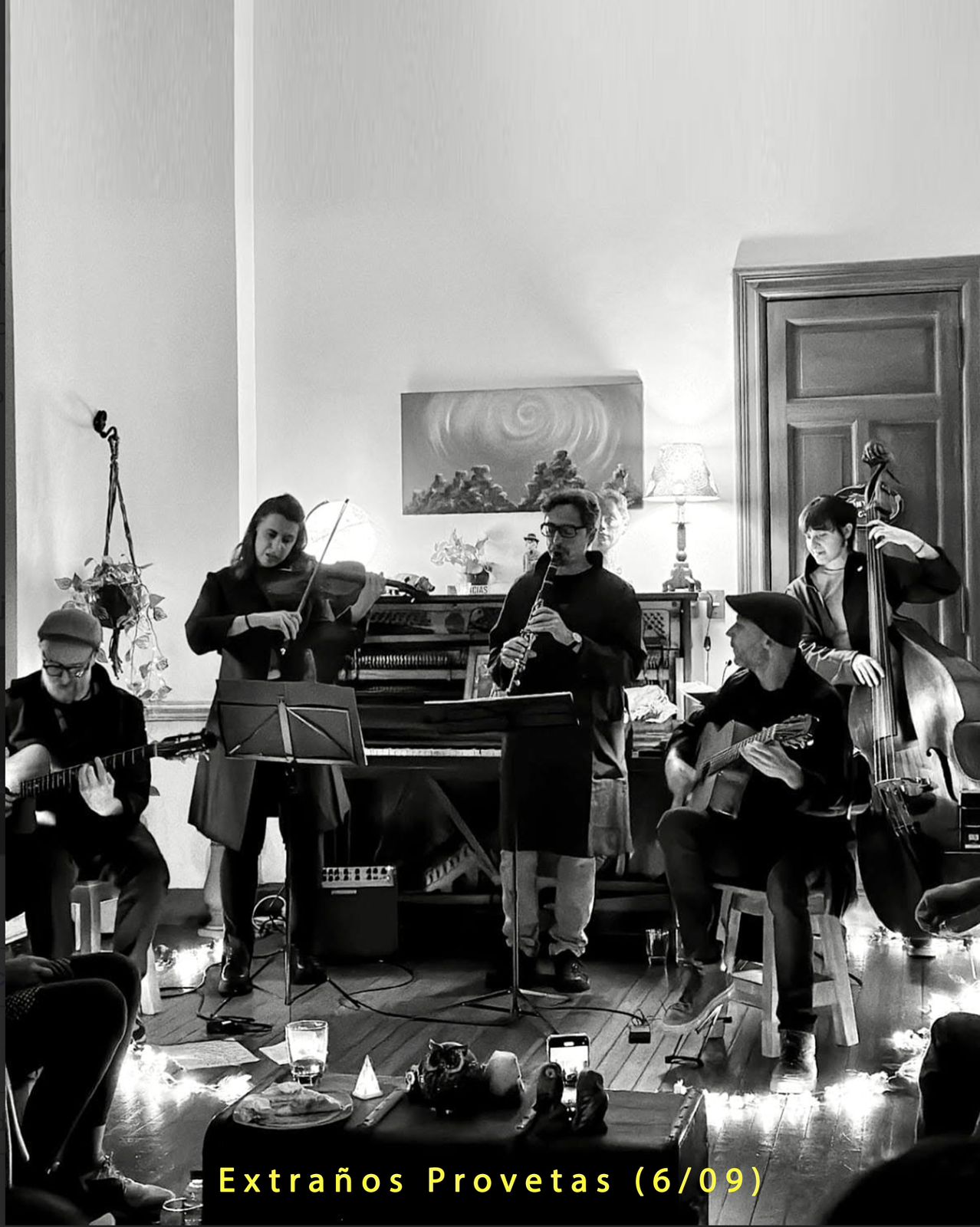 Extraños Probetas en Suena Washington