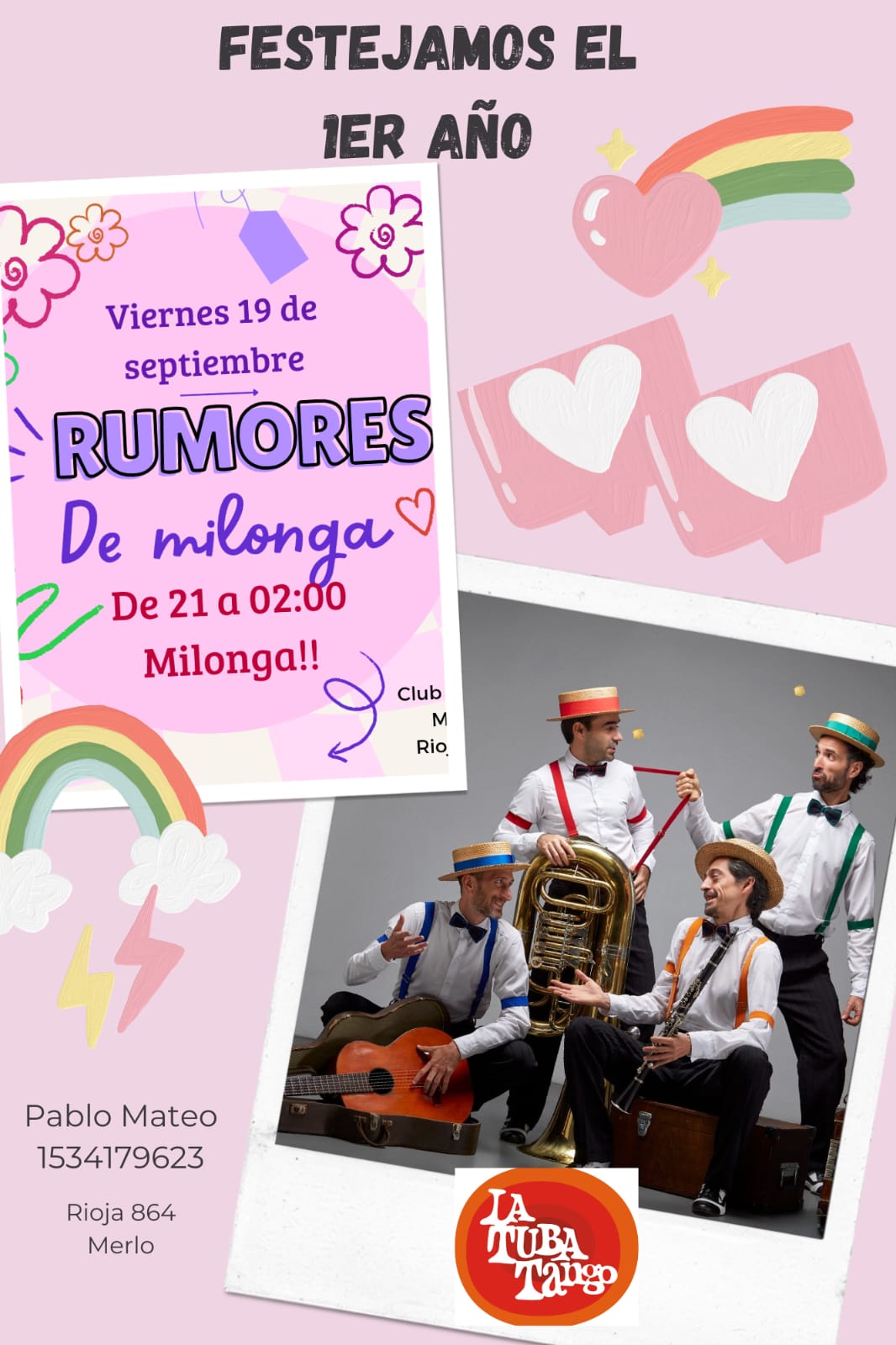 Tubatango en Rumores de Milonga