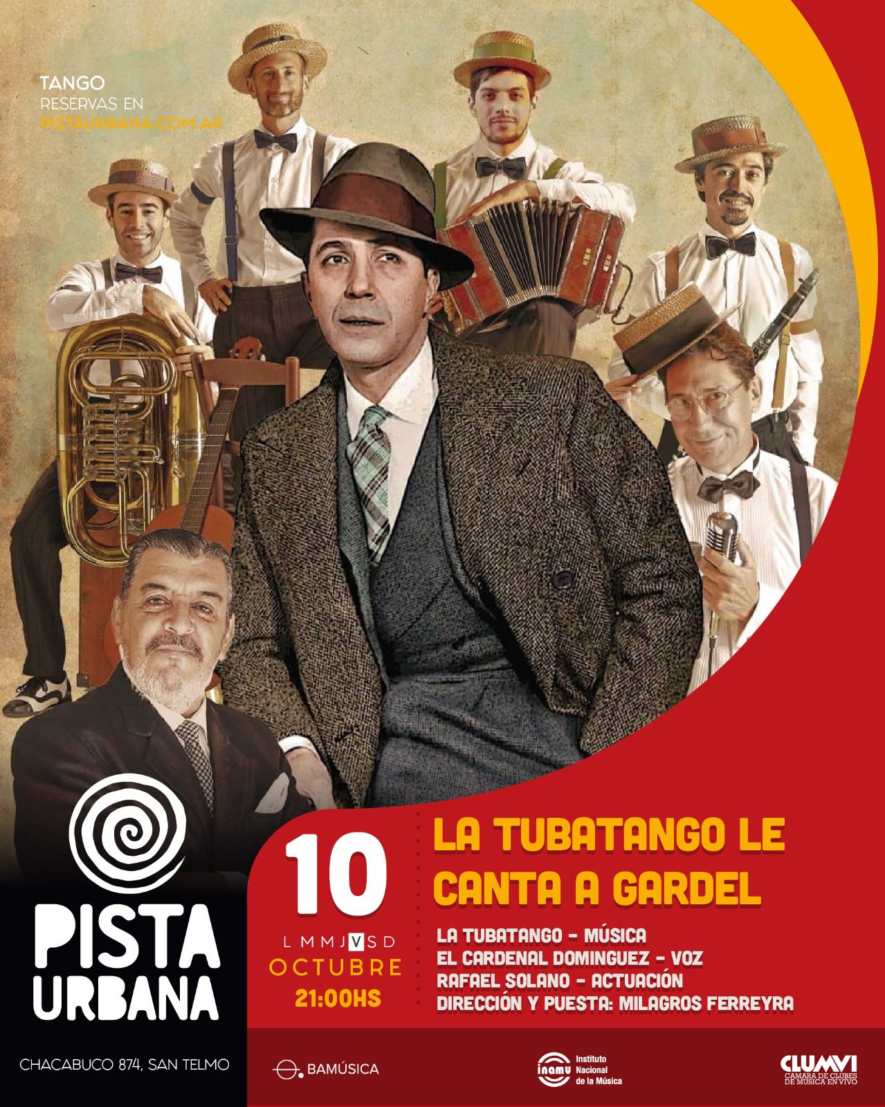 Tubatango Gardel en Pista Urbana