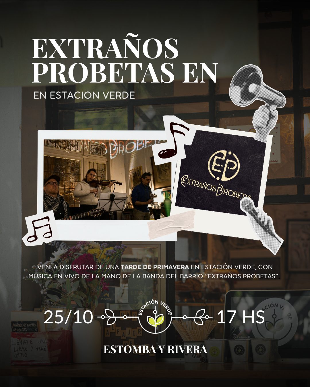 Extraños Probetas en Estación Verde Extraños Probetas en Estación Verde