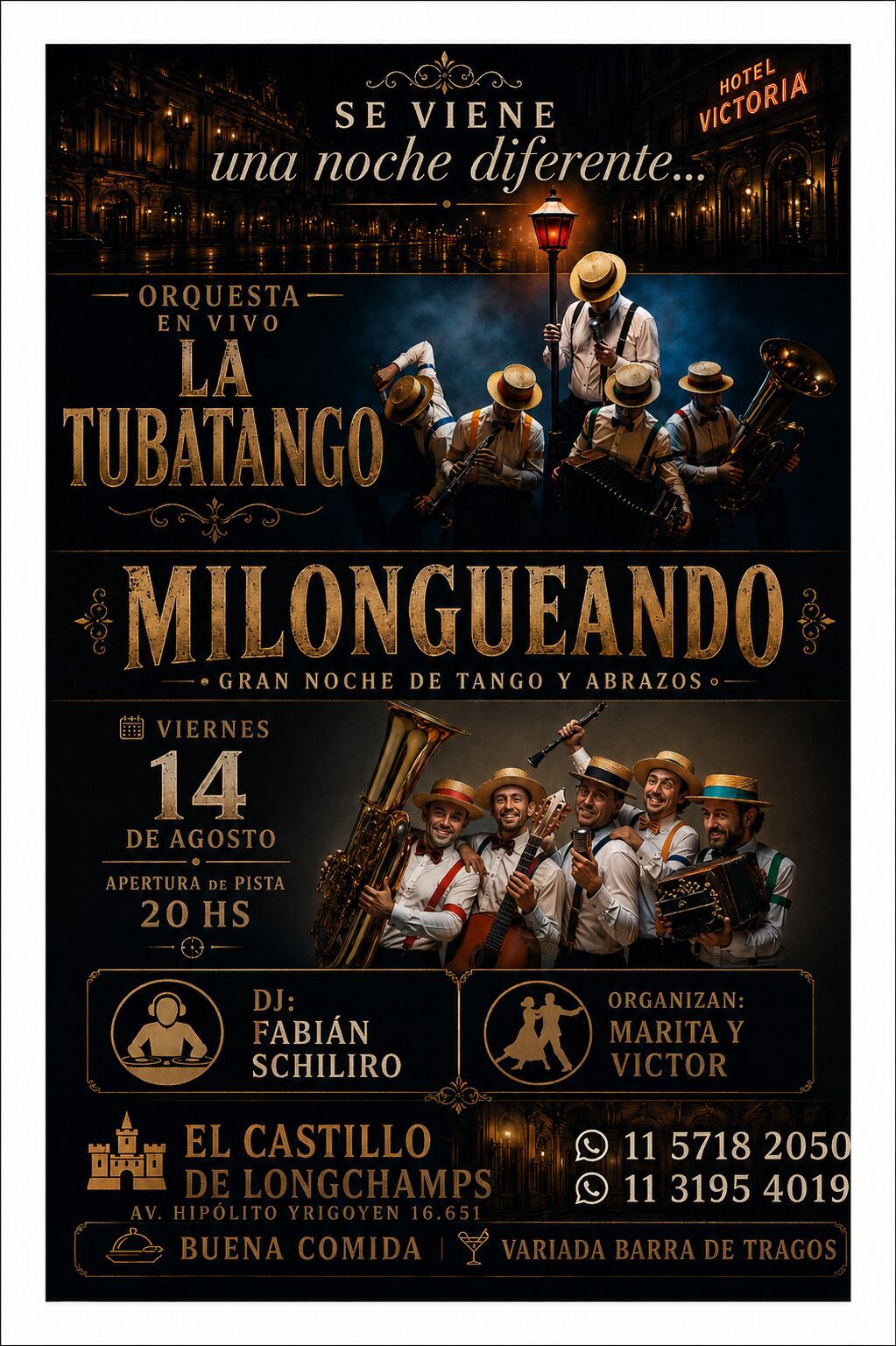 La Tubatango en el Castillo de Longchamps
